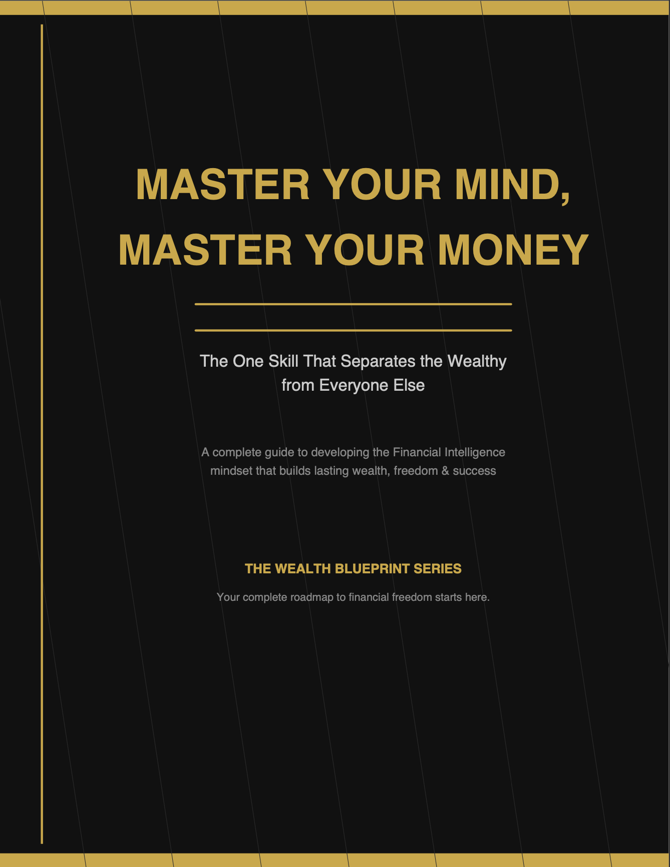 Master Your Mind, Master Your Money — The Financial Intelligence Blueprint